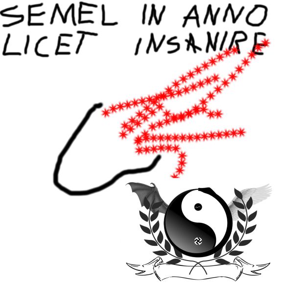 semel in anno licet insanire